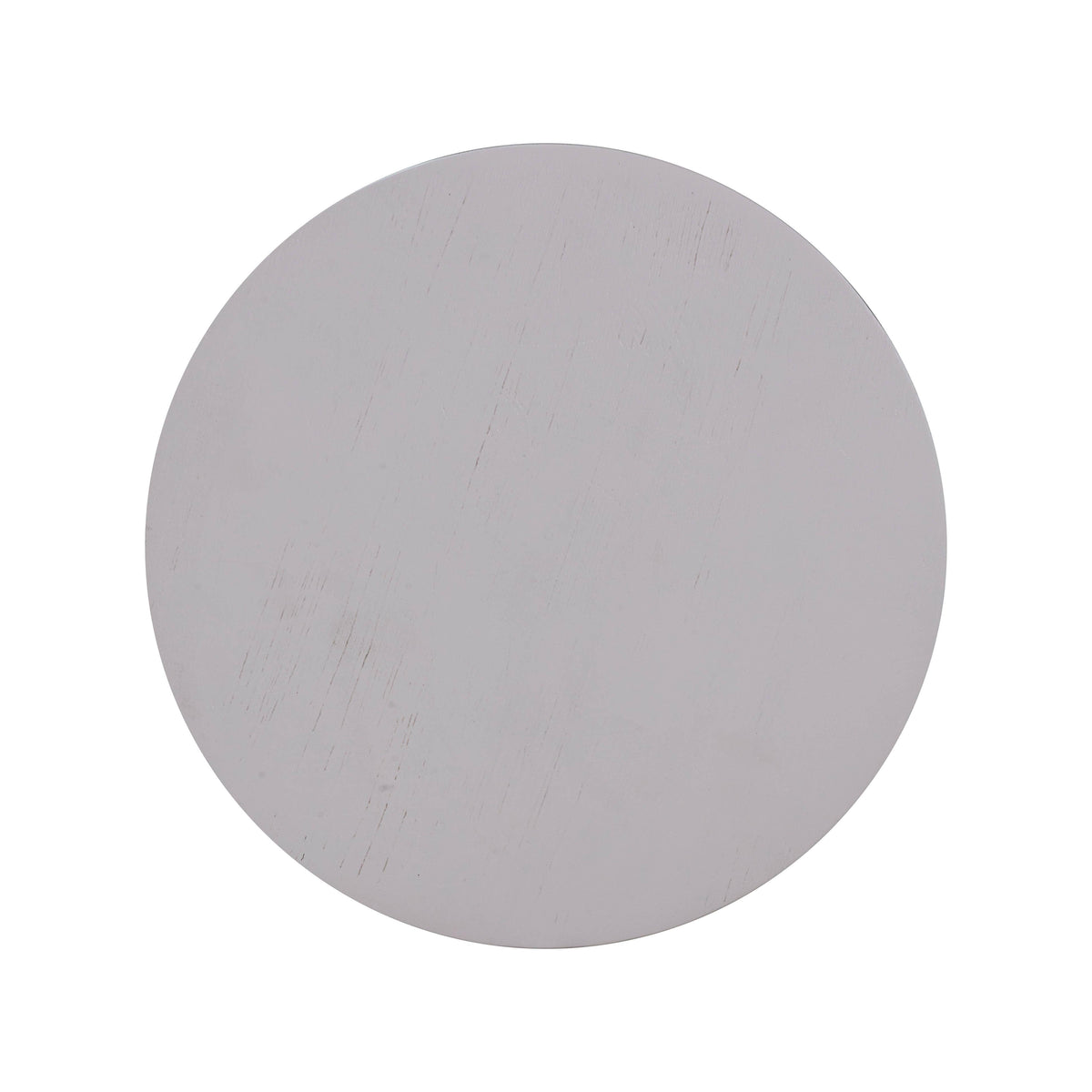 Morse White Wooden Accent Table