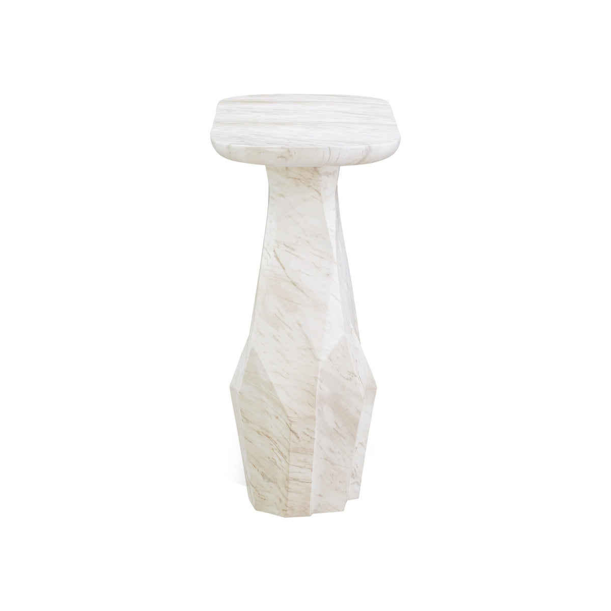 Esme Faux Marble Long Console Table