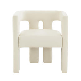 Sloane Cream Velvet Chair - UK