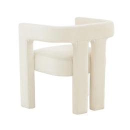 Sloane Cream Velvet Chair - UK