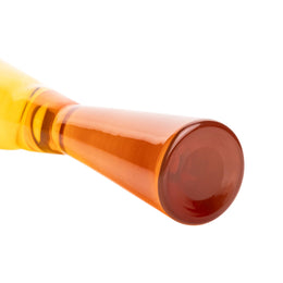 Flute Amber Champagne Glasses - Set of 4