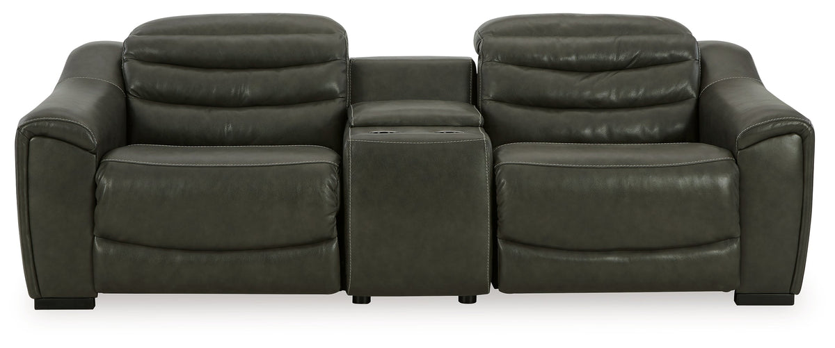 Center Line 4-Piece Power Reclining Sectional