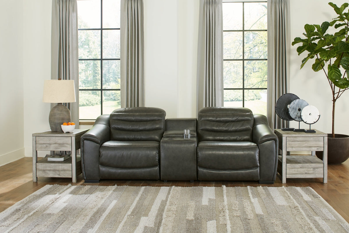 Center Line 4-Piece Power Reclining Sectional