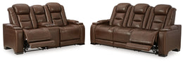 The Man-Den Sofa, Loveseat and Recliner