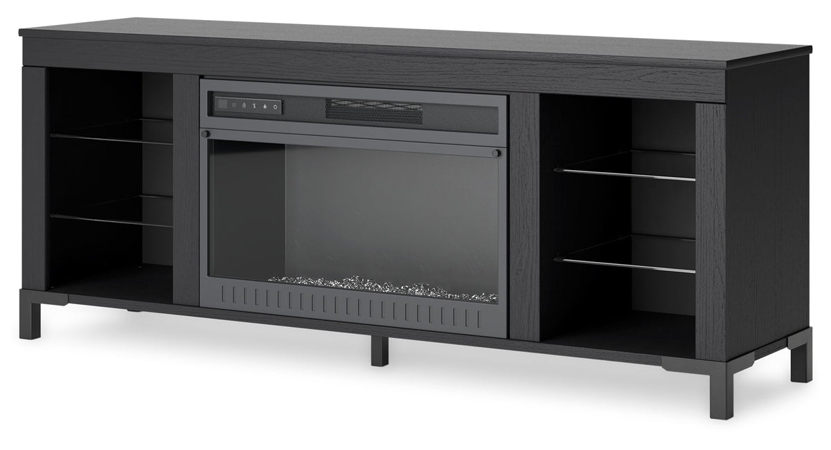 W2721-168 - TV Stand w/ Fireplace 59"L