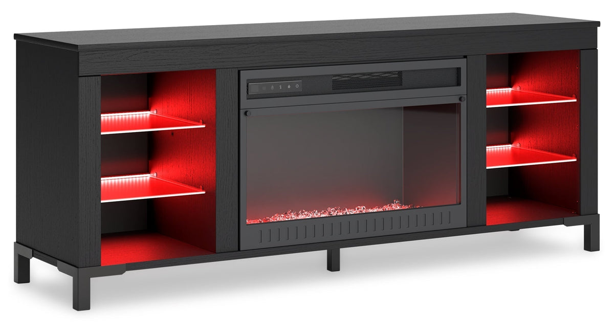 W2721-168 - TV Stand w/ Fireplace 59"L