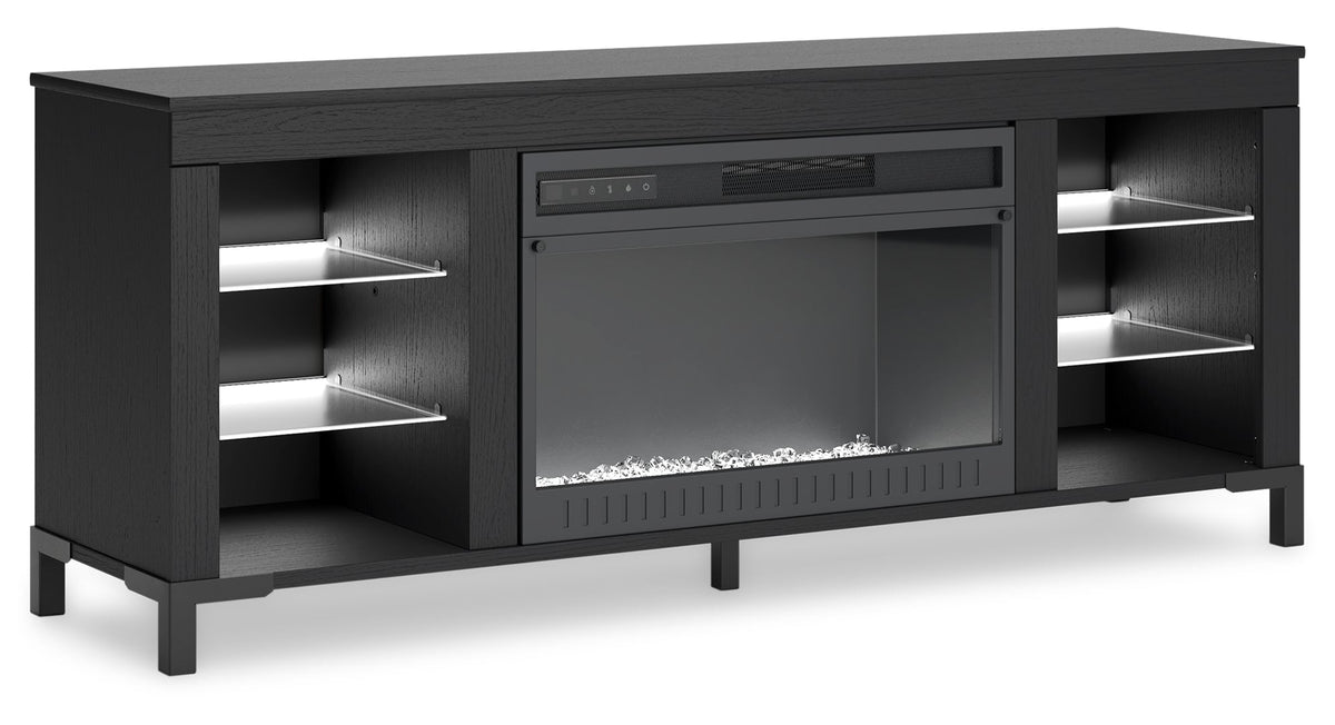 W2721-168 - TV Stand w/ Fireplace 59"L