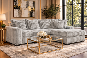 SUNDAY2 GRAY 2PC Sectional