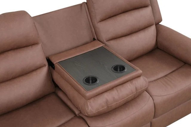 Hope Brown 3PC Reclining Set