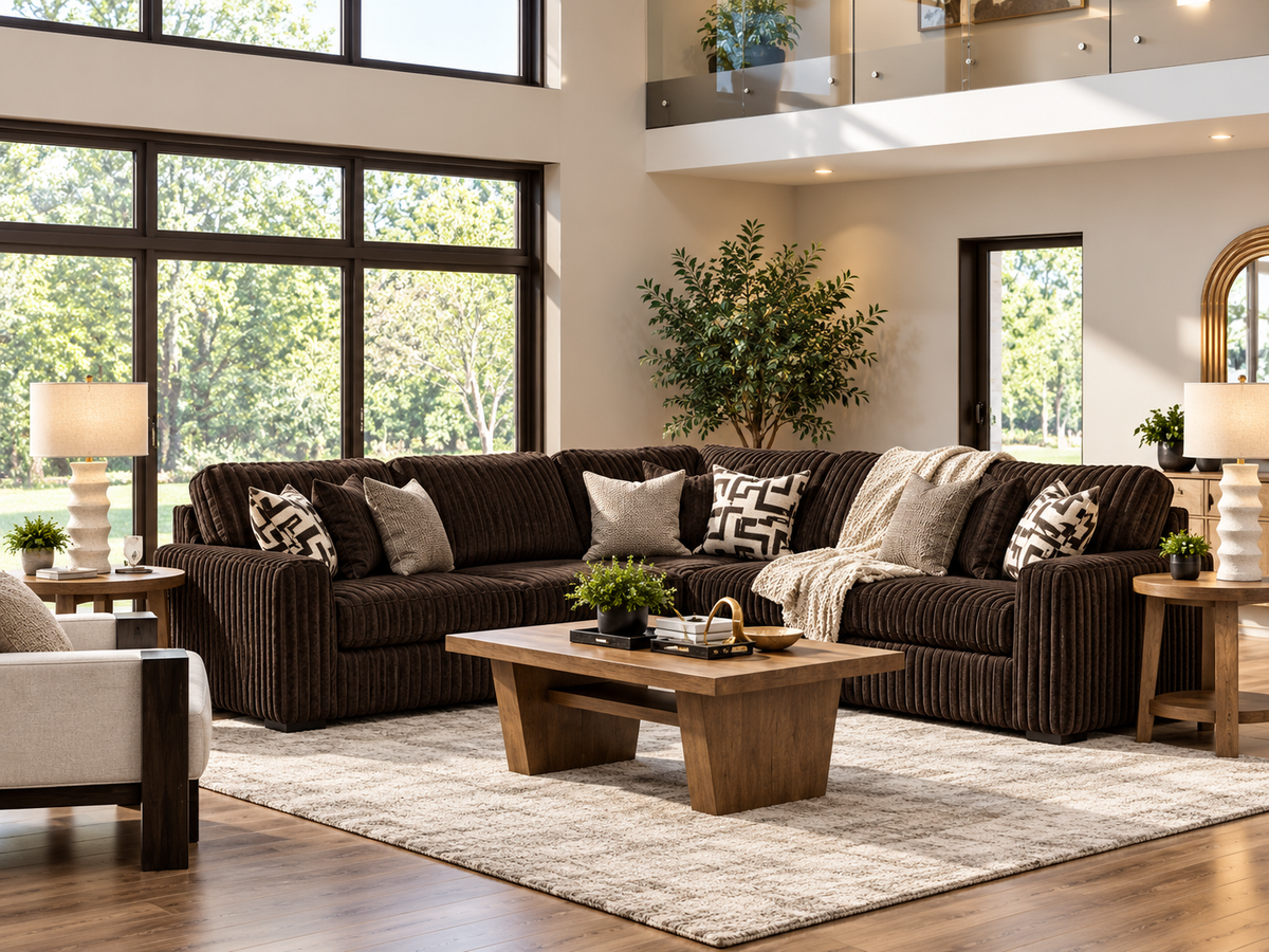Ashley 3PC L Shape Sectional