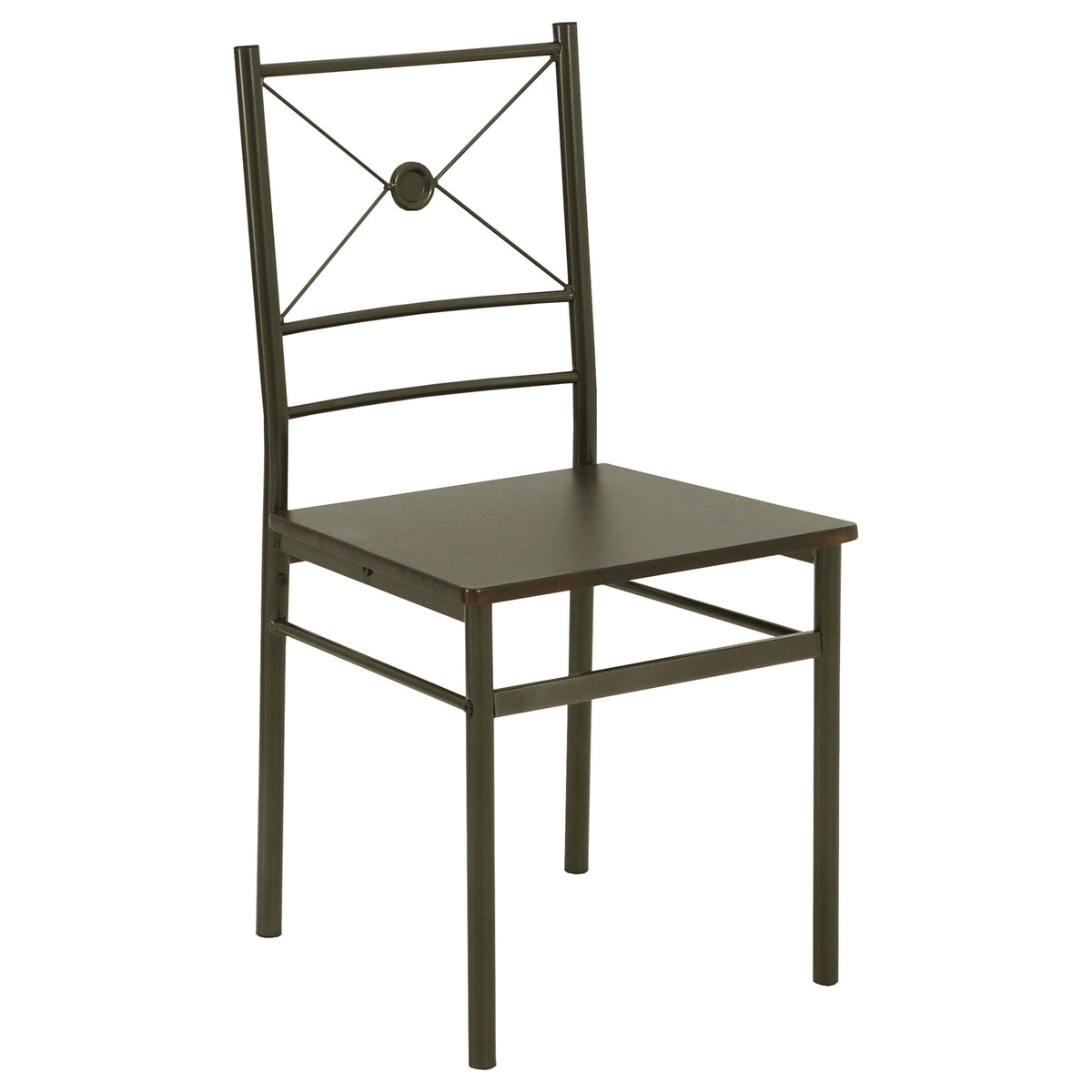 Anna  Rectangular Dining Table Set Dark