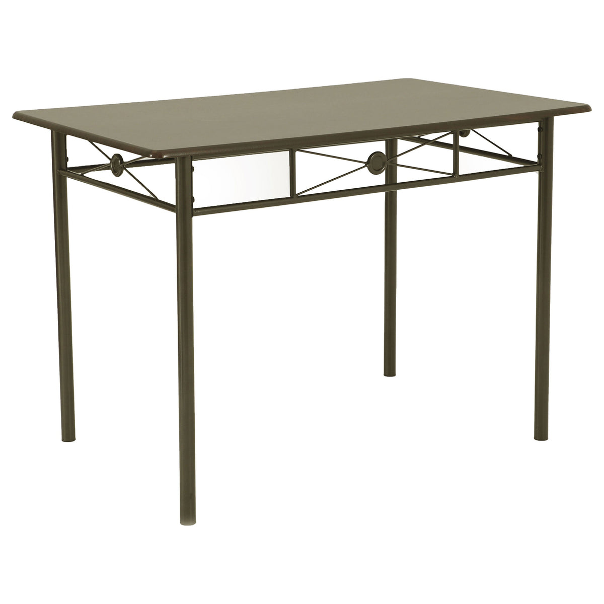 Anna  Rectangular Dining Table Set Dark