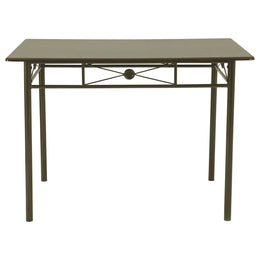 Anna  Rectangular Dining Table Set Dark