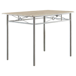 Anna  Rectangular Dining Table Set Dark