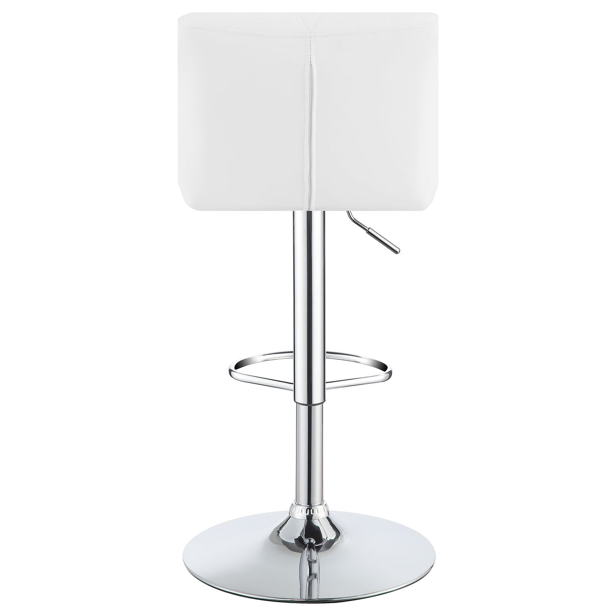 Berrington Upholstered Adjustable Bar Stool Grey (Set of 2)