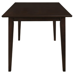 Gabriel  Rectangular 59-inch Dining Set Cappuccino