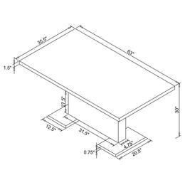 Anges  Dining Table Set