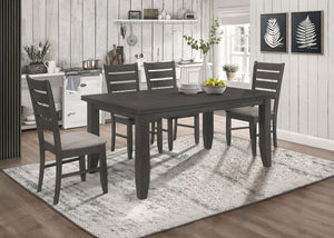 Dalila  Rectangular Dining Table Set Cappuccino