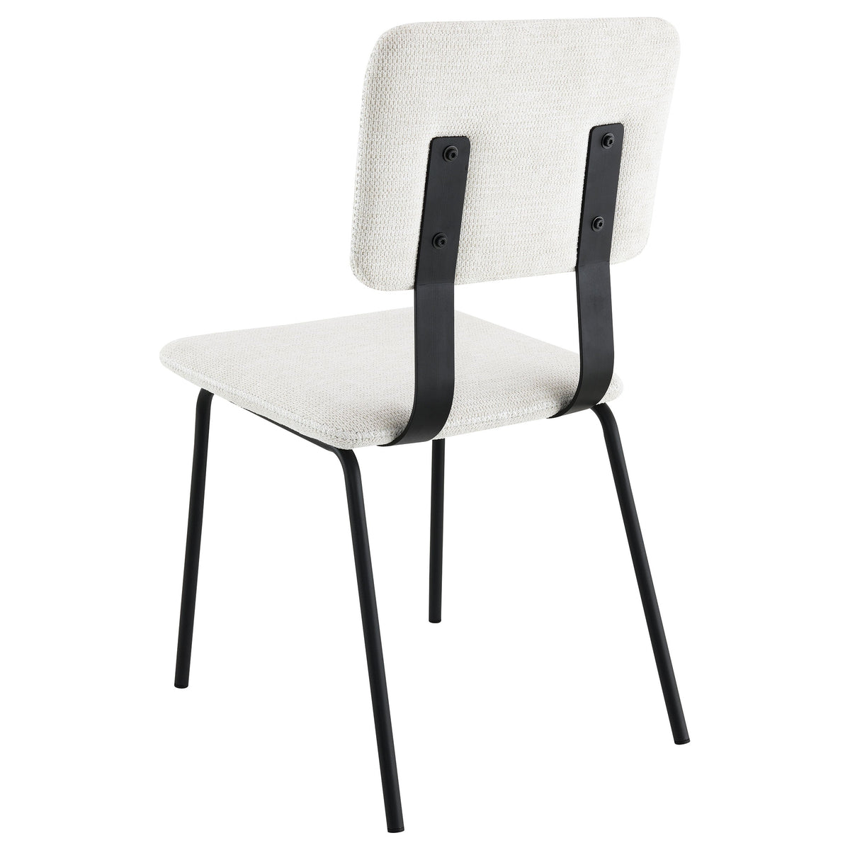 Calla Fabric Upholstered Dining Side Chair Grey (Set of 2)