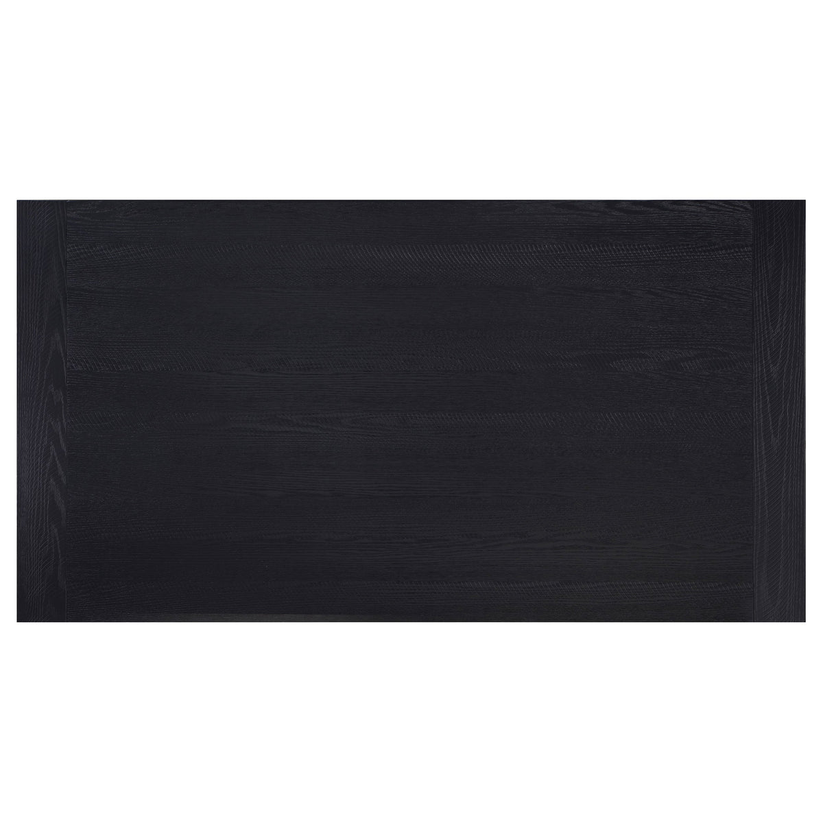 Newport  Rectangular Trestle Dining Table Set Black