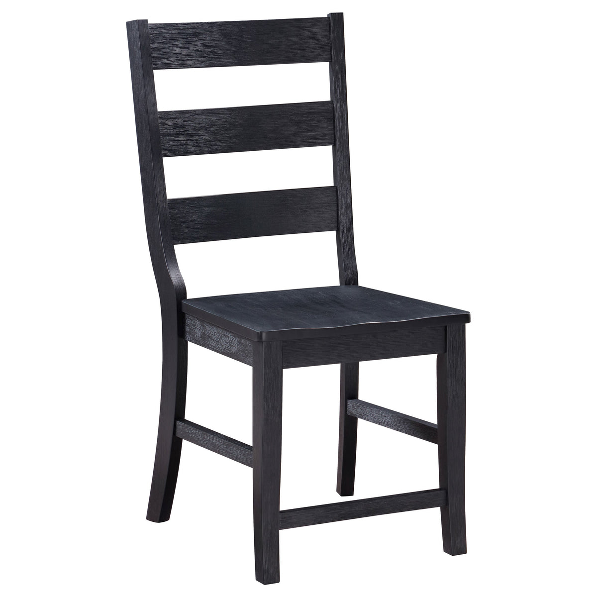 Newport  Rectangular Trestle Dining Table Set Black