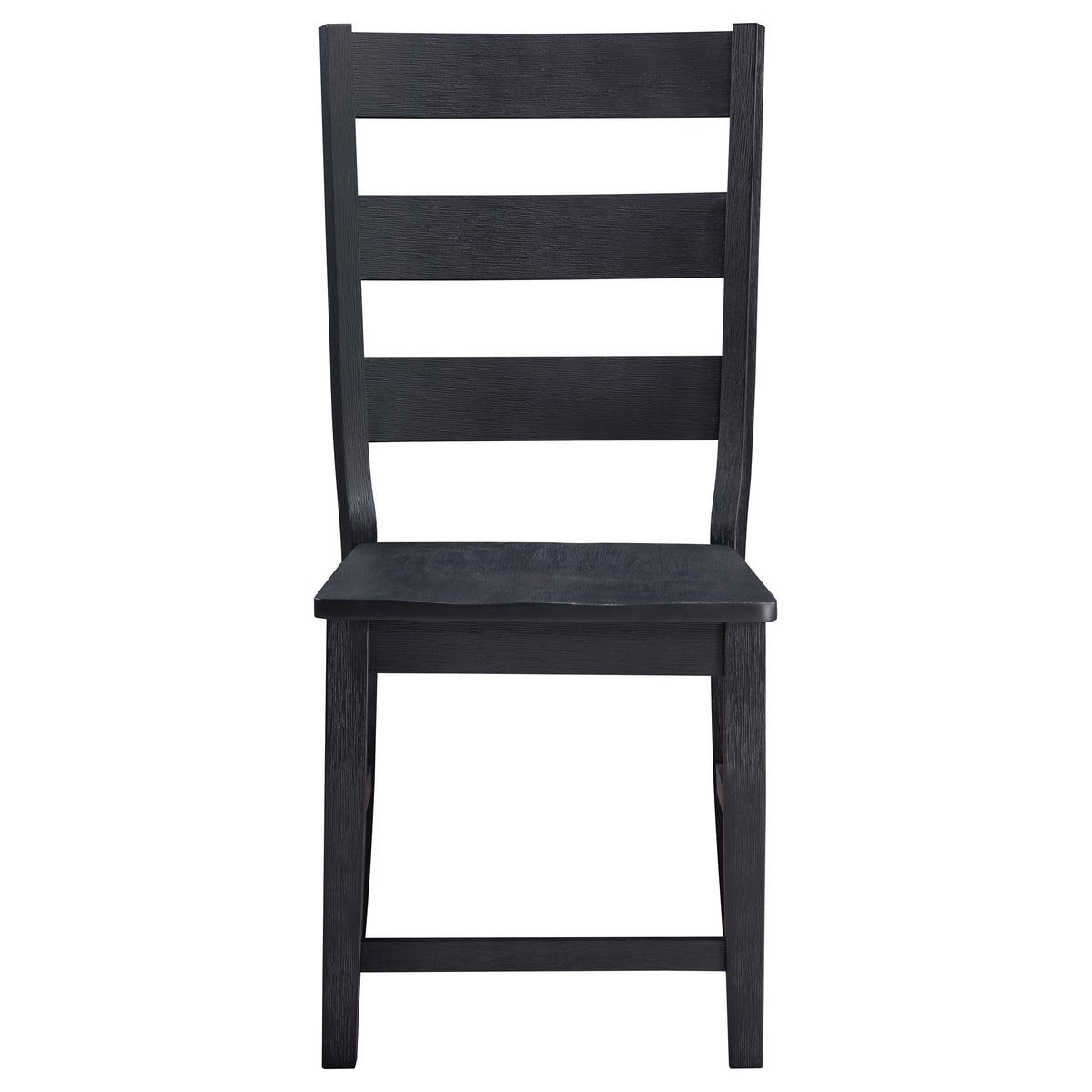Newport  Rectangular Trestle Dining Table Set Black