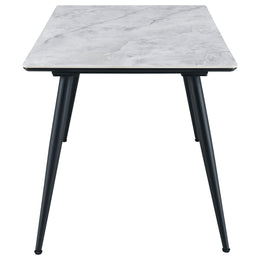 Dennison  Rectangular Dining Table Set Grey