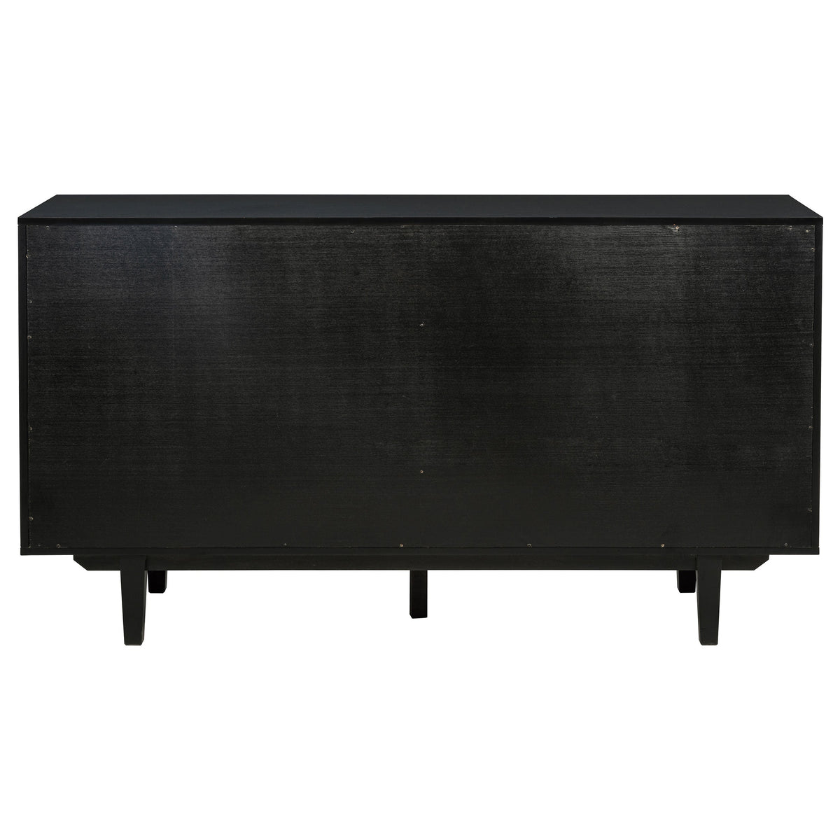 Middleton 4-door Sideboard Server with Dual Drawers Black