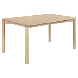 Parkridge 59-inch Rectangular Dining Table Natural Walnut