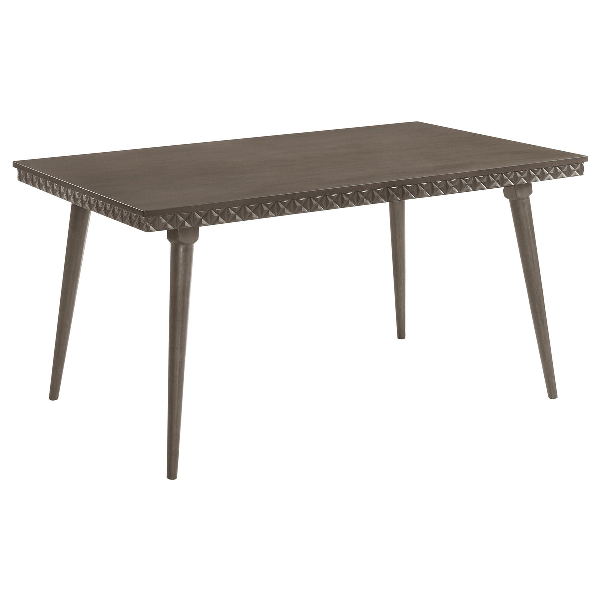 Onslow  59-inch Rectangular Dining Set Dark Brown
