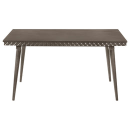 Onslow  59-inch Rectangular Dining Set Dark Brown