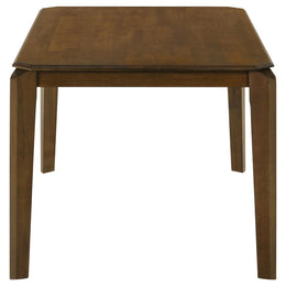 Almonte 59-inch Rectangular Dining Set Dark Brown