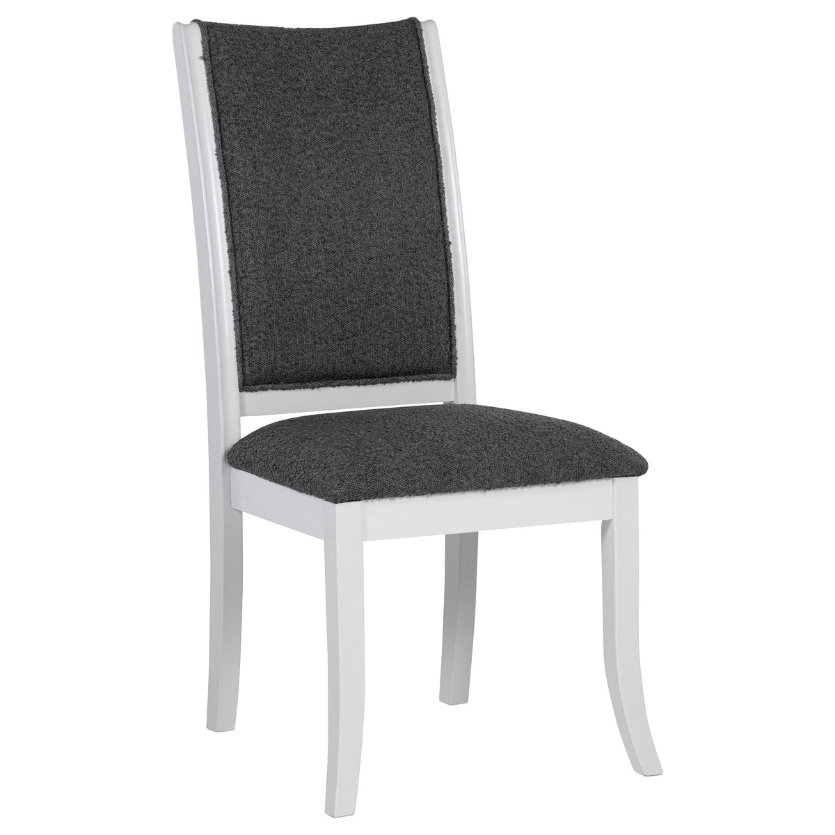Judd  54-inch Round Wood Dining Table Set Pearl White