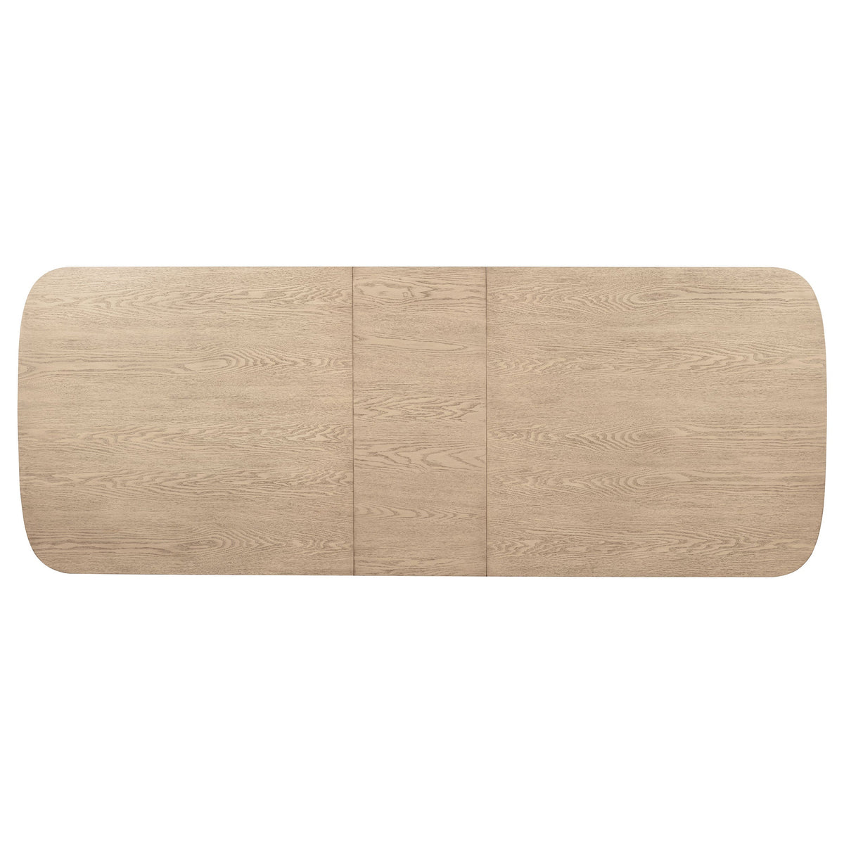 Kailani  Rectangular Wood Dining Table Set Beige Oak