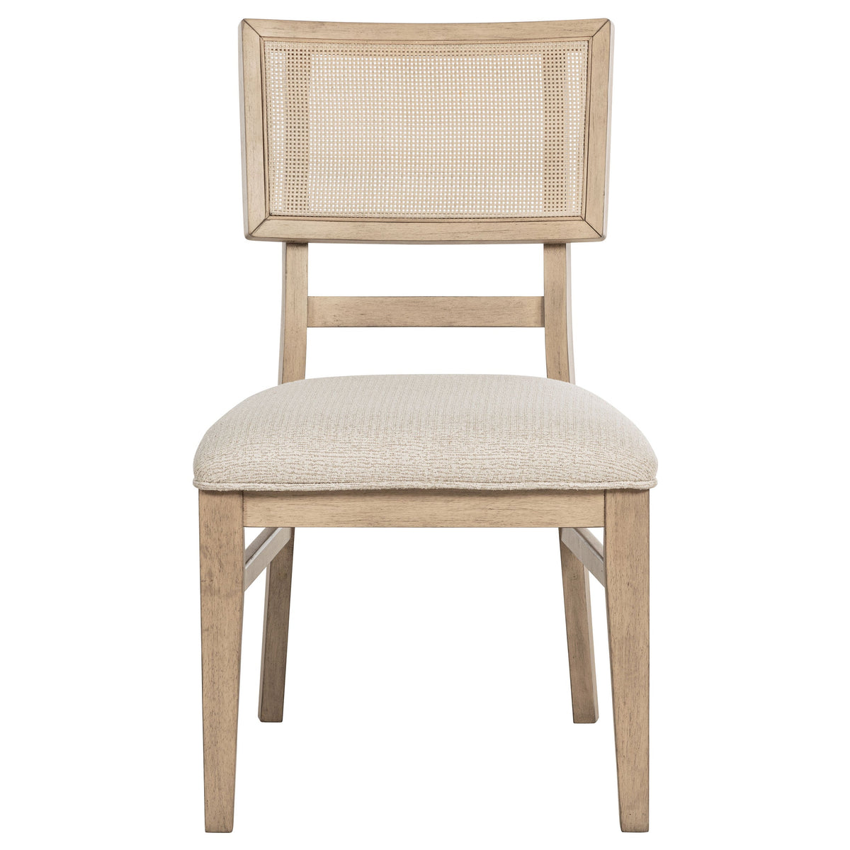 Kailani  Rectangular Wood Dining Table Set Beige Oak