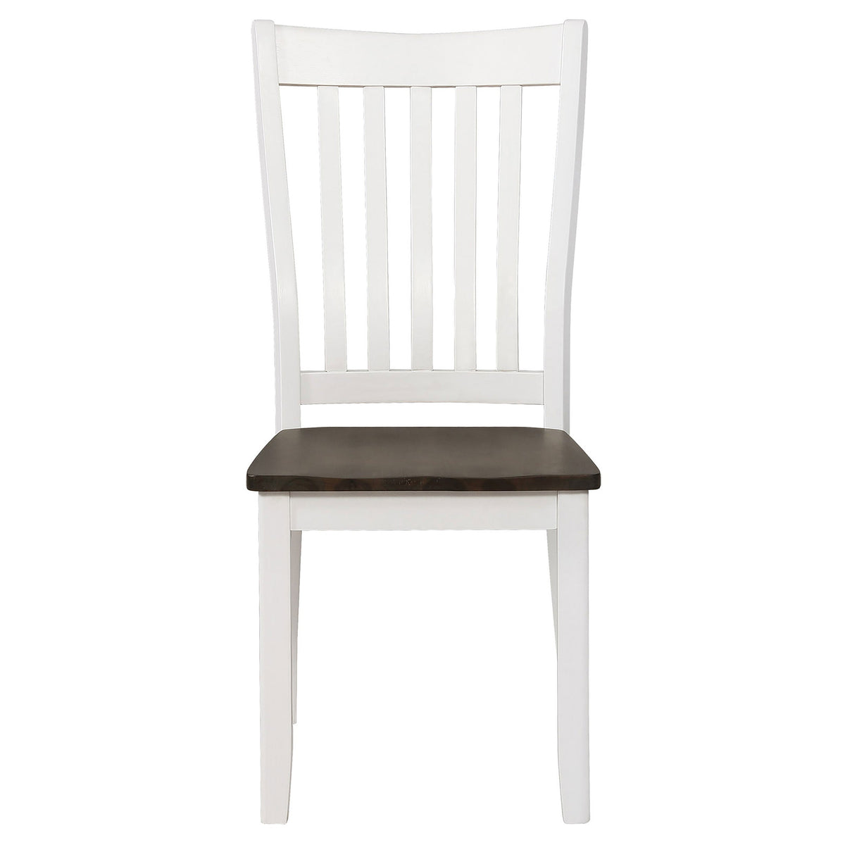 Kingman  Rectangular Dining Set Espresso and White