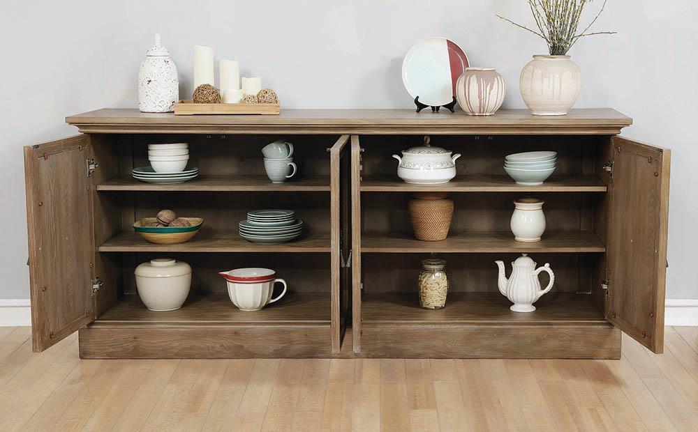 Brockway 4-door Dining Sideboard Buffet Cabinet