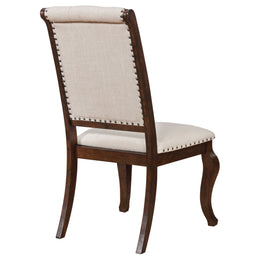 Brockway Upholstered Dining Chair Barley Brown (Set of 2)