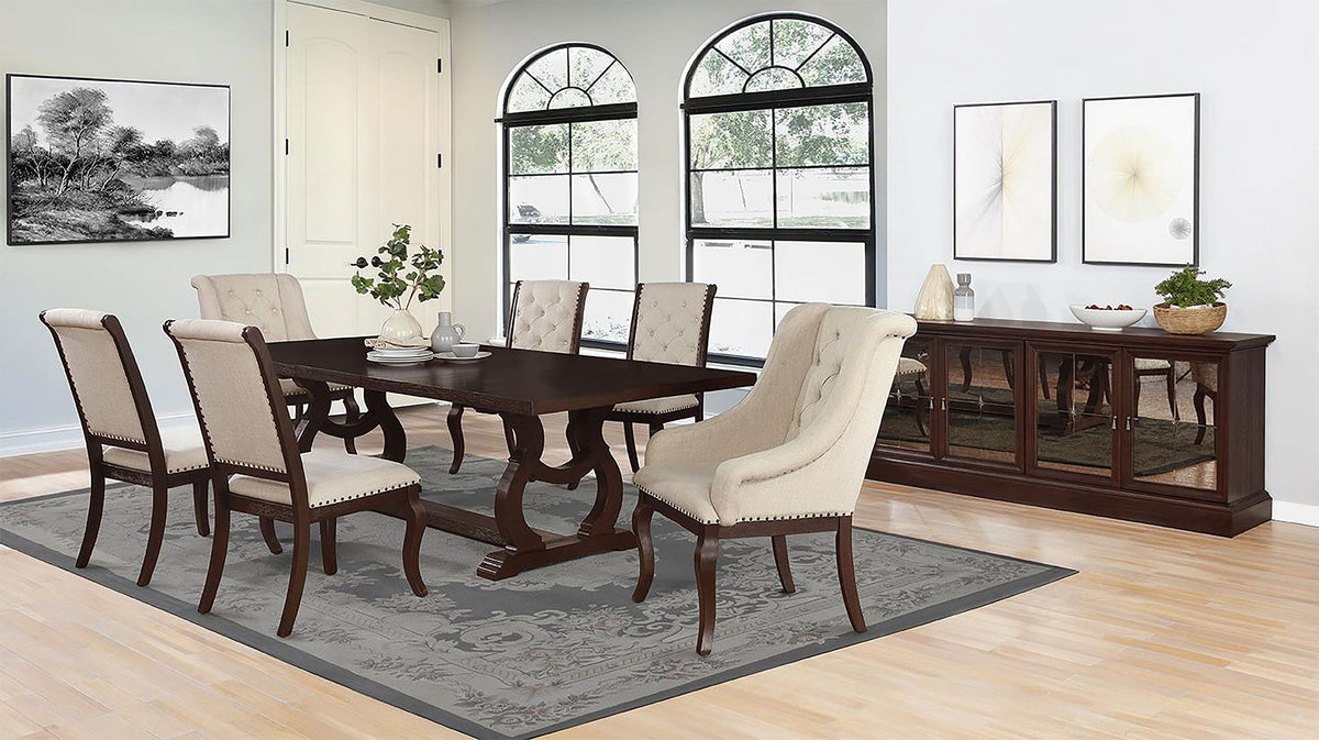 Brockway 4-door Dining Sideboard Buffet Cabinet