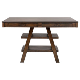 Dewey Rectangular 60-inch Counter Height Dining Table Walnut