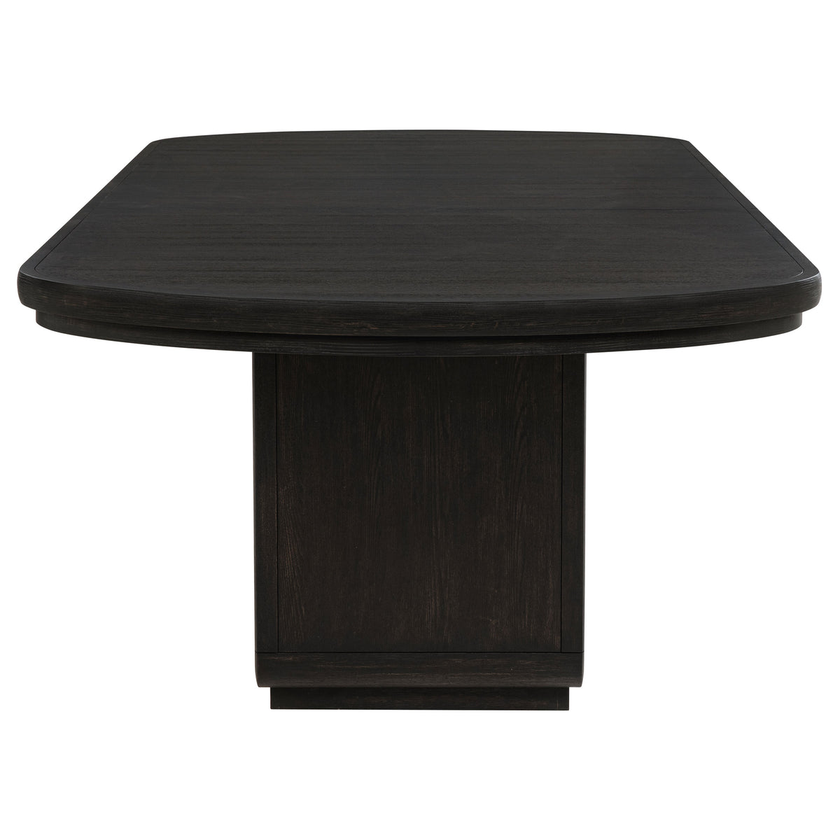 Leandro 78-inch Extension Dining Room Table Burnished Black