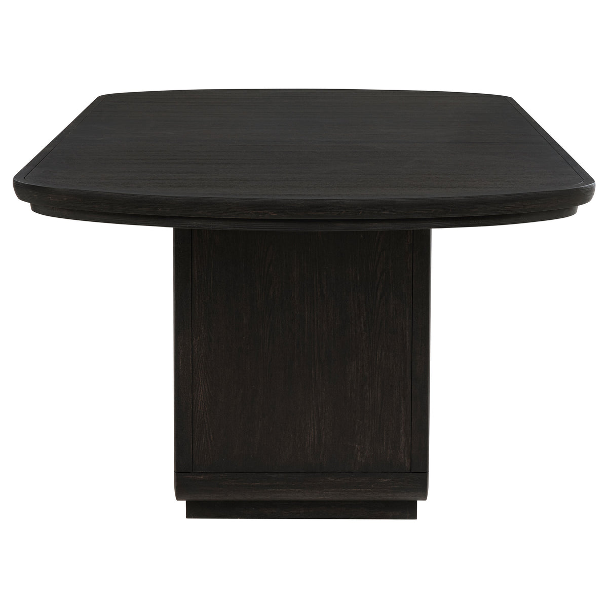 Leandro 78-inch Extension Dining Room Table Burnished Black