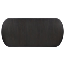 Leandro 78-inch Extension Dining Room Table Burnished Black