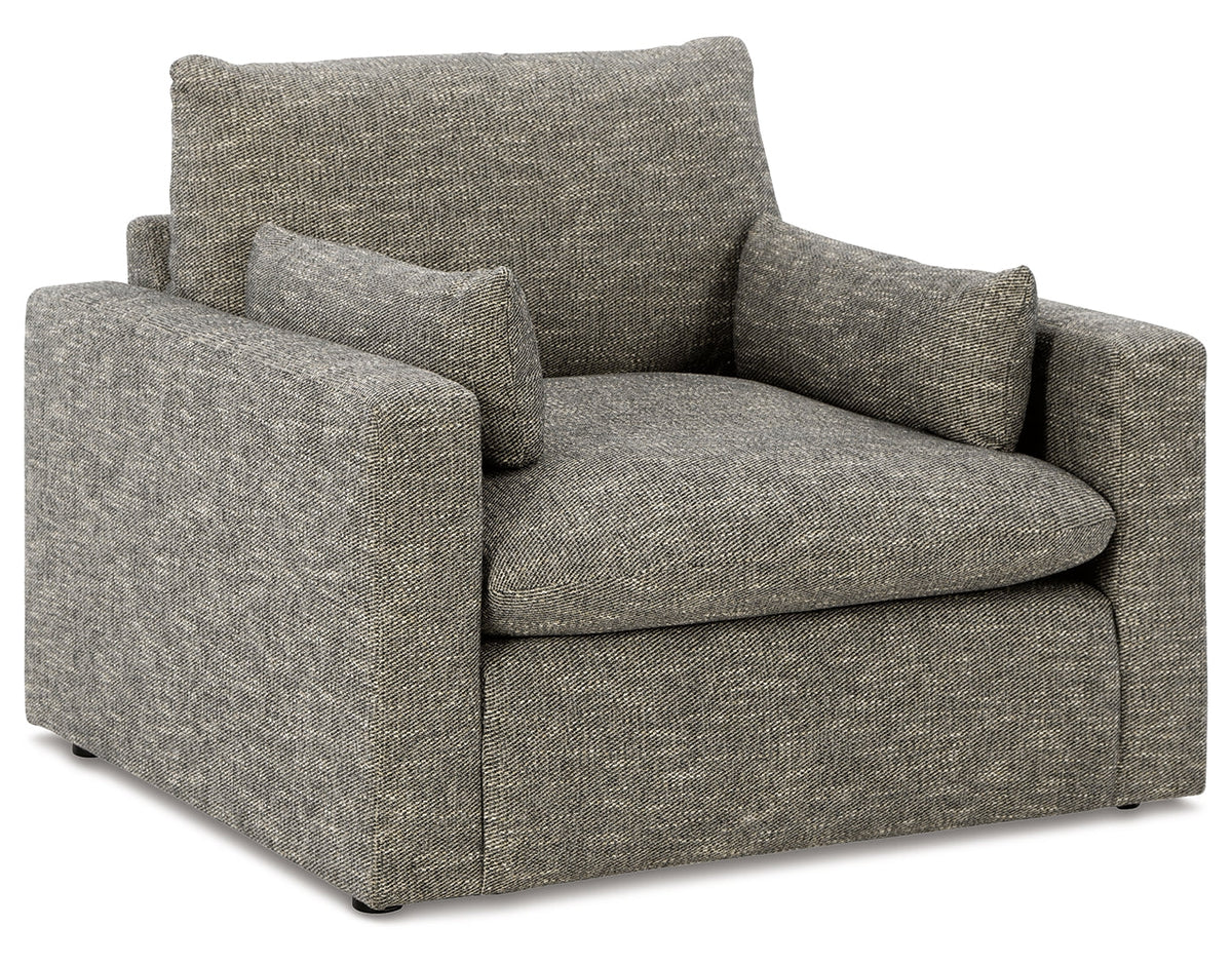 Dramatic Chair and Ottoman