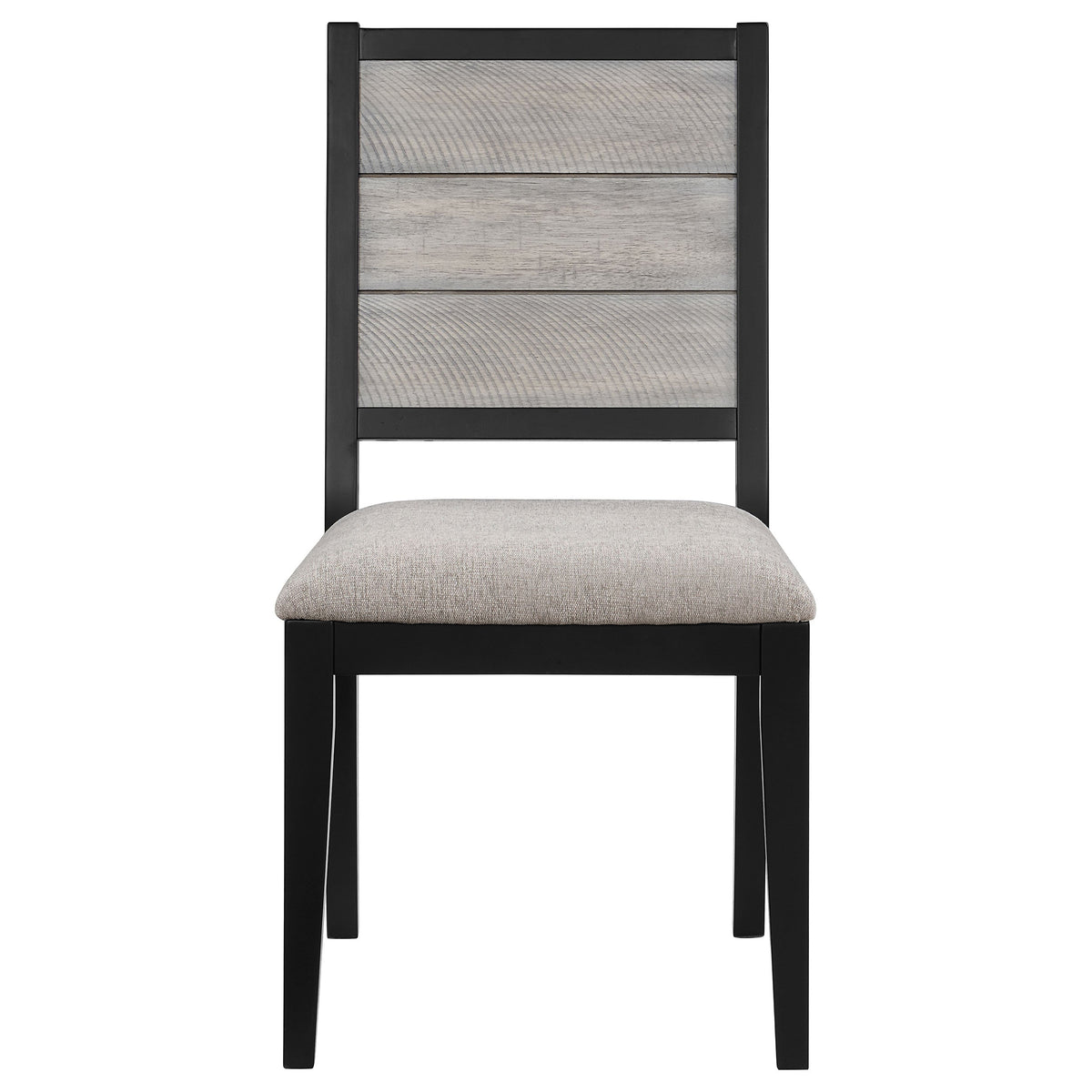 Elodie  Rectangular Extension Leaf Dining Set Black