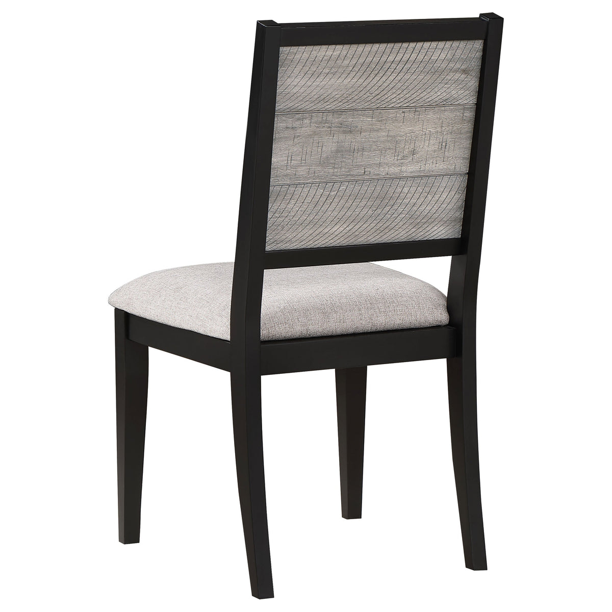 Elodie  Rectangular Extension Leaf Dining Set Black