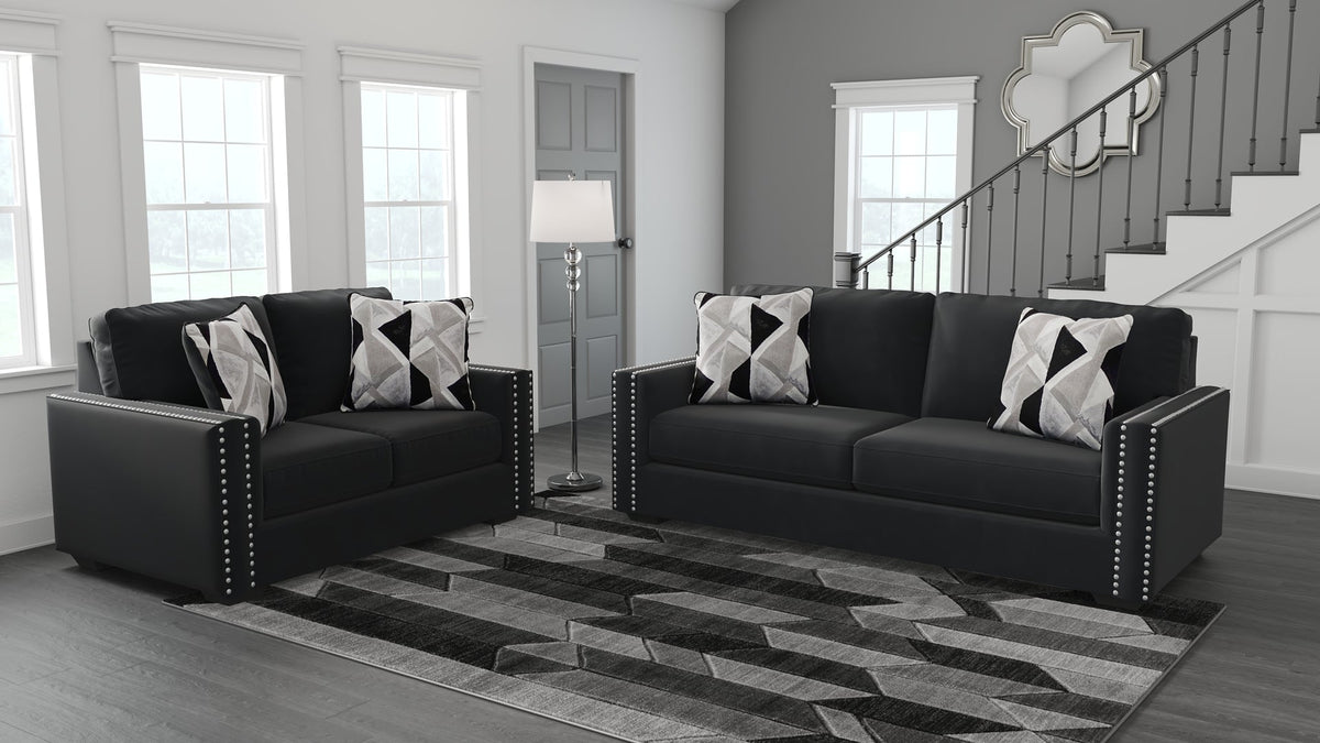 Gleston Sofa, Loveseat, Chair and Ottoman