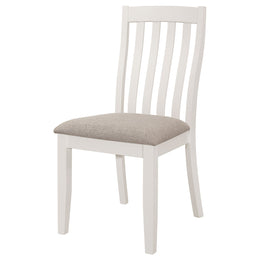 Nogales Wood Dining Side Chair Coastal Grey (Set of 2)