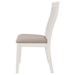 Nogales Wood Dining Side Chair Coastal Grey (Set of 2)