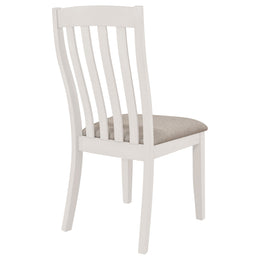 Nogales Wood Dining Side Chair Coastal Grey (Set of 2)